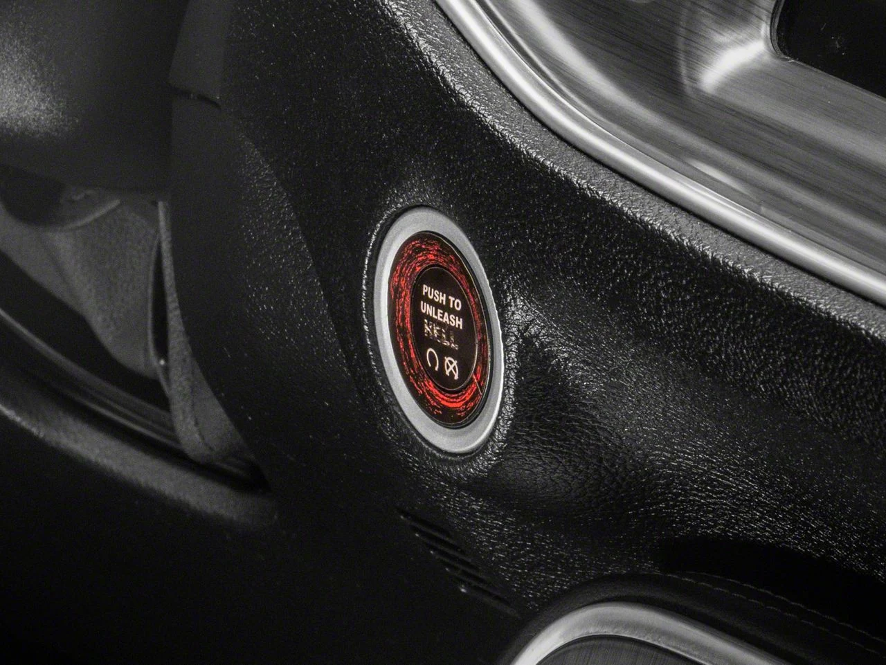 SEC10 Push Button Start Printed Decal (15-23 Challenger)