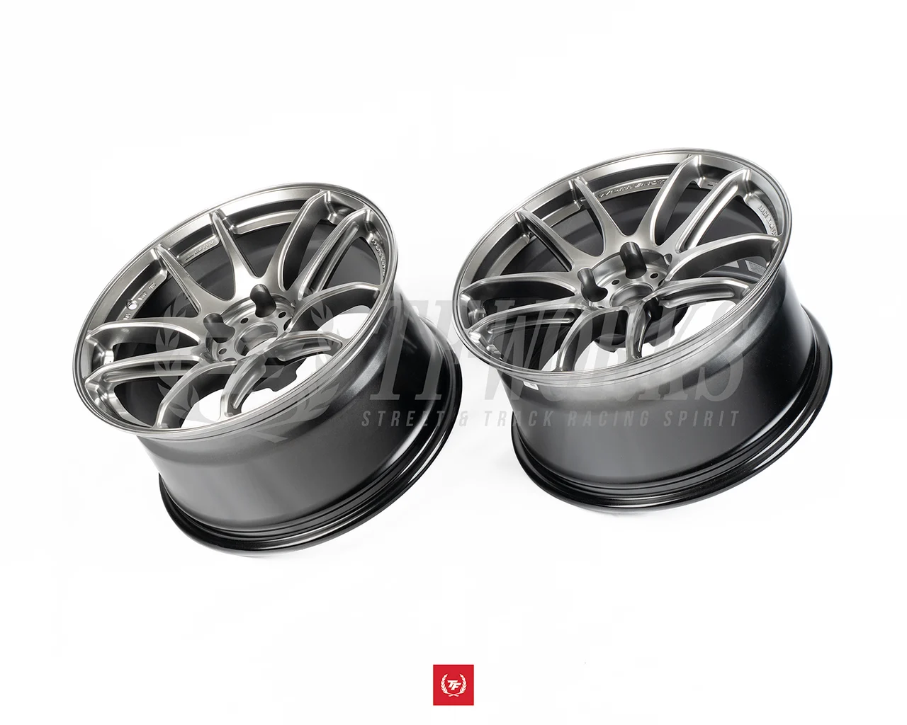 Work Emotion CR Shigoku 17X7.0 +38 5 X 114.3 Glow Gunmetal