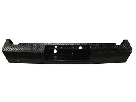 HD Rear Bumper; Gloss Black (11-14 Sierra 2500 HD)