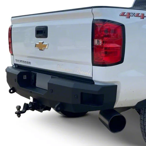 Premier Series Rear Bumper; Black Textured (11-19 Sierra 2500 HD)