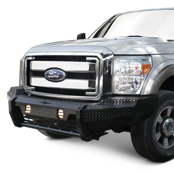 Sport Front Bumper; Black (15-19 Sierra 2500 HD)