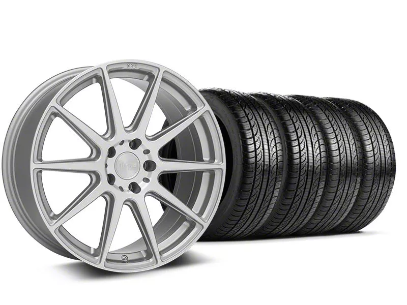 19x8.5 Niche Essen Wheel & Pirelli All-Season P Zero Nero Tire Package (05-14 Mustang)