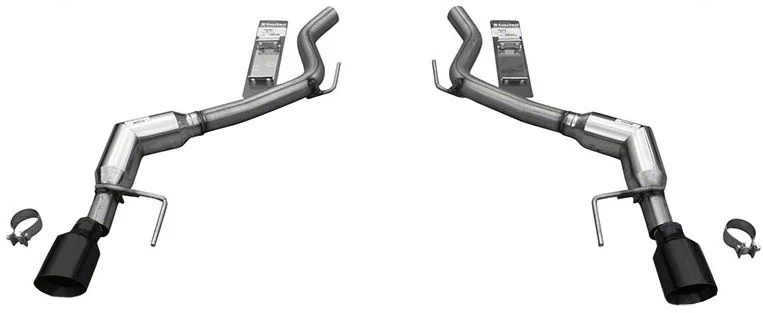Axle-Back Exhaust with Black Tips (15-23 Mustang EcoBoost Fastback w/o Active Exhaust)