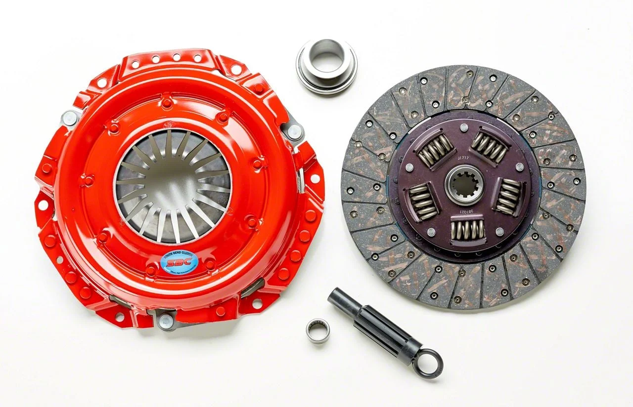 South Bend Clutch Stage 2 Daily Organic Clutch Kit; 10-Spline (Late 01-04 Mustang GT; Late 2001 Mustang Cobra; 03-04 Mustang Mach 1)