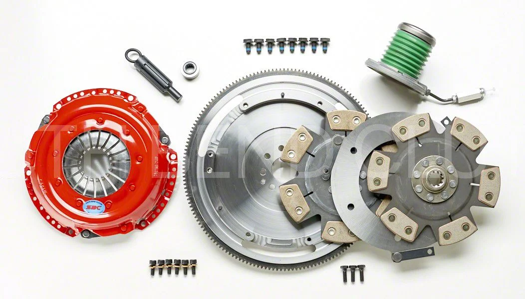 South Bend Clutch Stage 5 Extreme Competition Dual Disc Ceramic Clutch Kit; 26-Spline (05-10 Mustang GT)