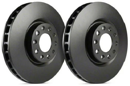 SP Performance Premium Rotors with Black ZRC Coating; Front Pair (16-24 Camaro LS & LT w/ Single Piston Front Calipers)