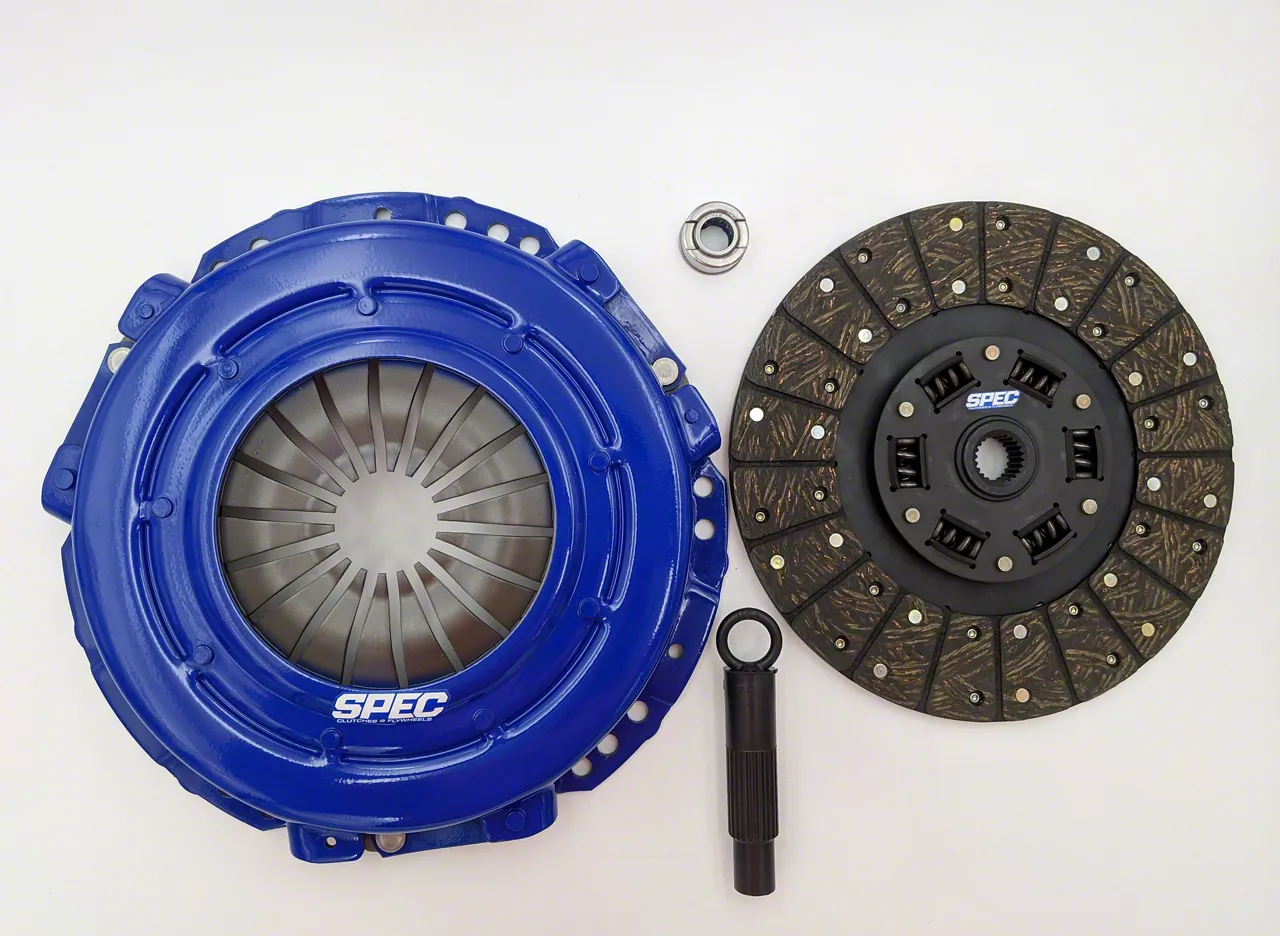 Spec Stage 1 Organic Clutch Kit; 23-Spline (11-17 Mustang V6)