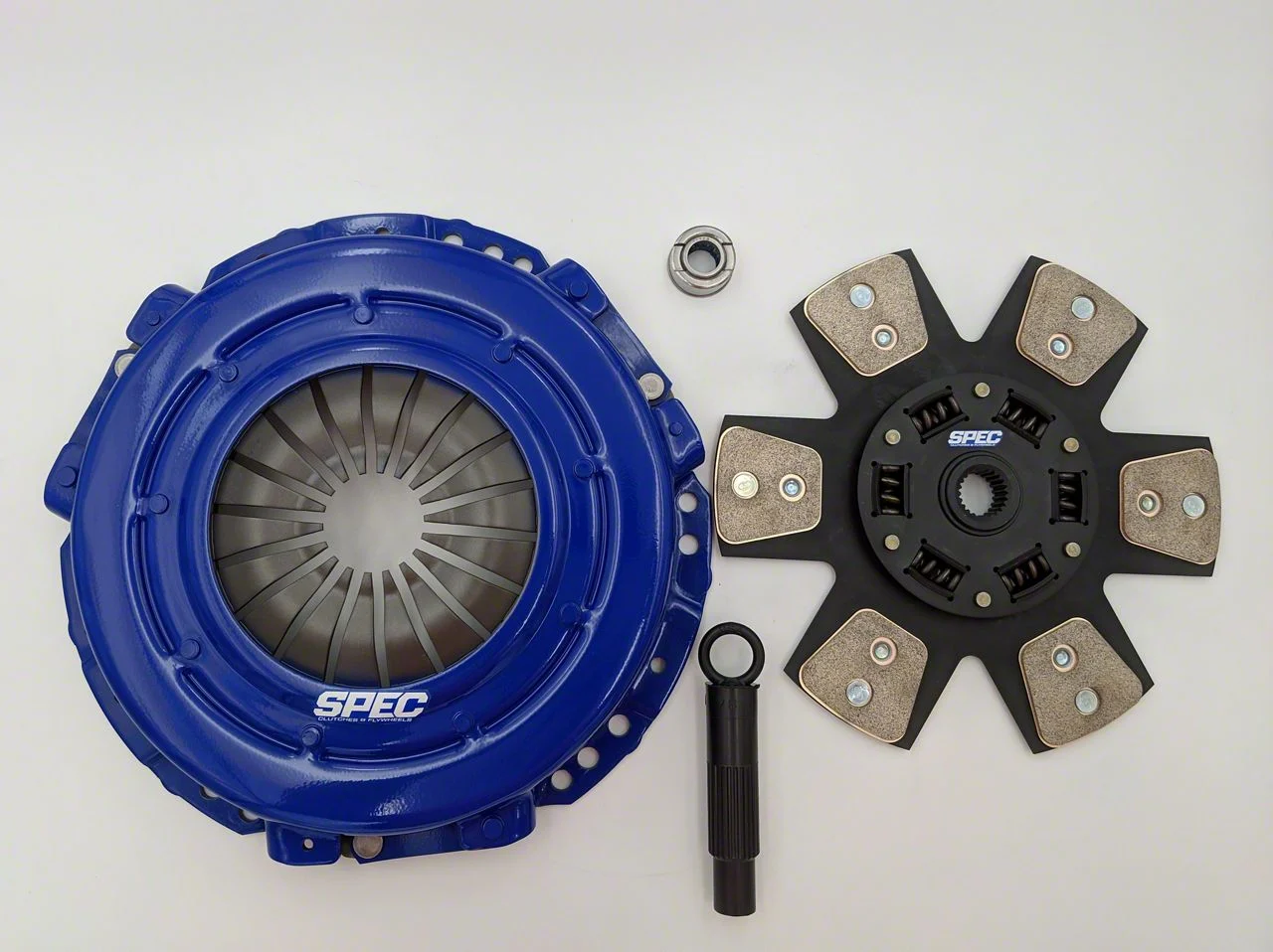 Spec Stage 3 Carbon Clutch Kit; 23-Spline (11-17 Mustang V6)