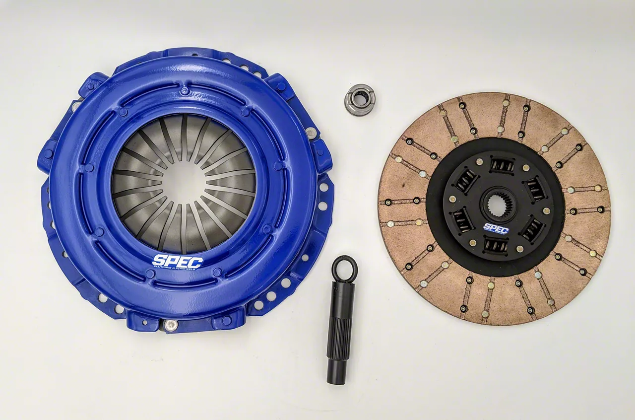 Spec Stage 3+ Carbon Clutch Kit; 23-Spline (11-17 Mustang V6)