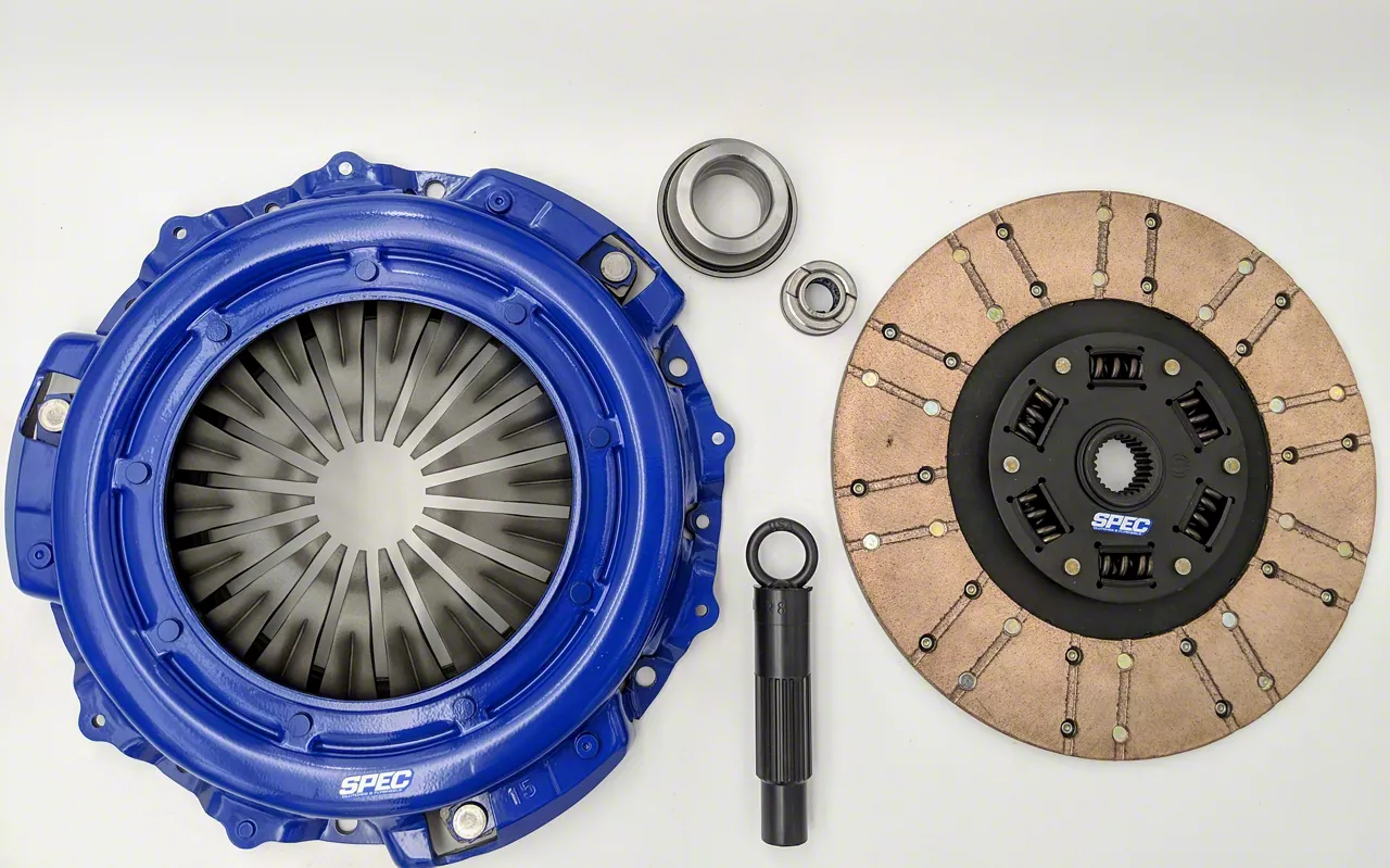 Spec ST-Trim Super Twin Carbon Clutch Kit with Flywheel; 26-Spline (2010 Mustang GT500)