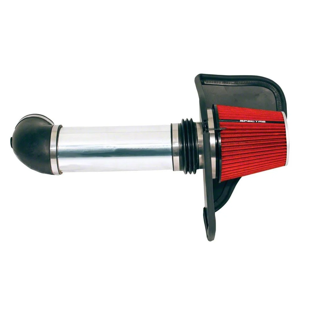Spectre Performance Cold Air Intake; Polished (08-10 6.1L HEMI Challenger)