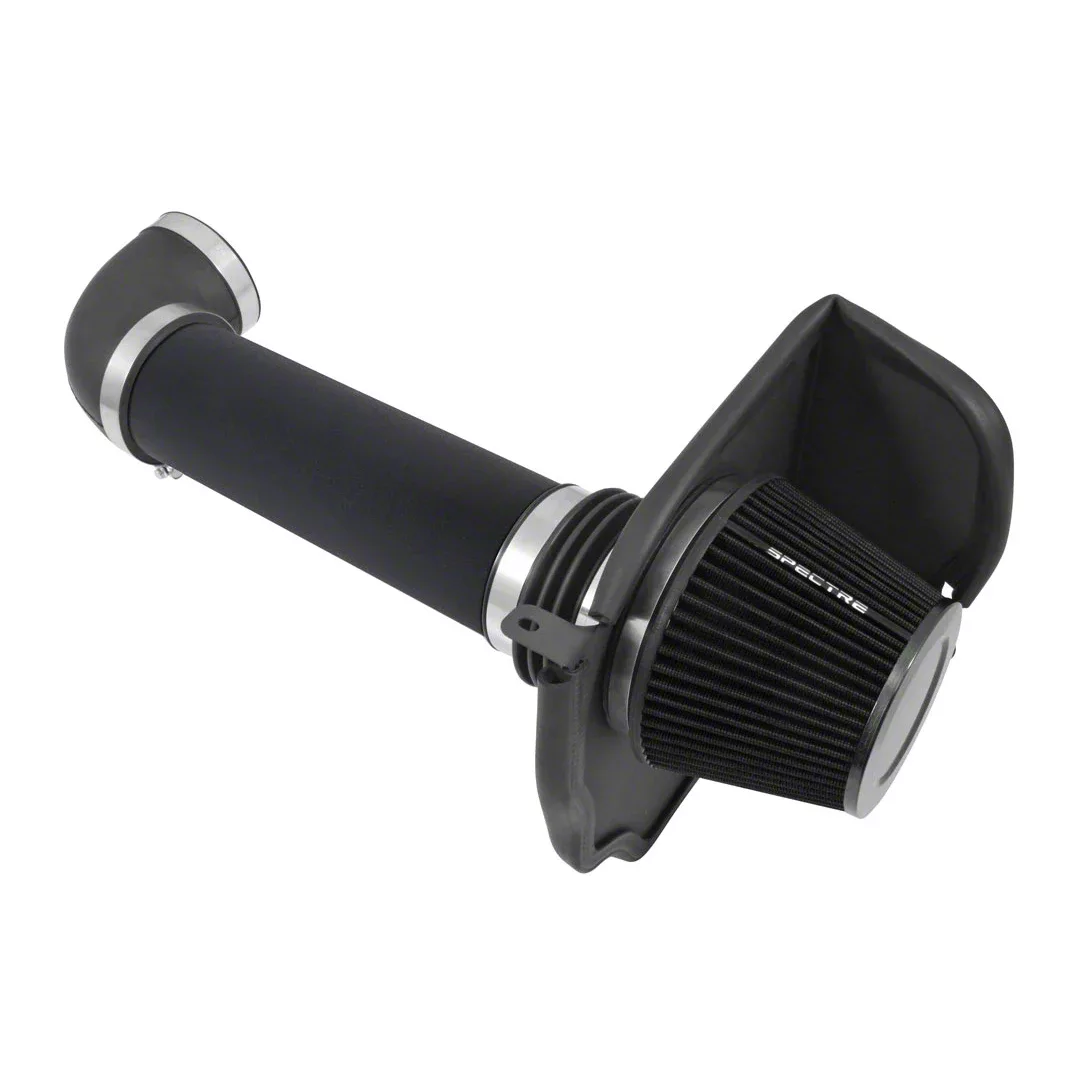 Spectre Performance Cold Air Intake with Black Filter; Black (11-23 5.7L HEMI Charger)