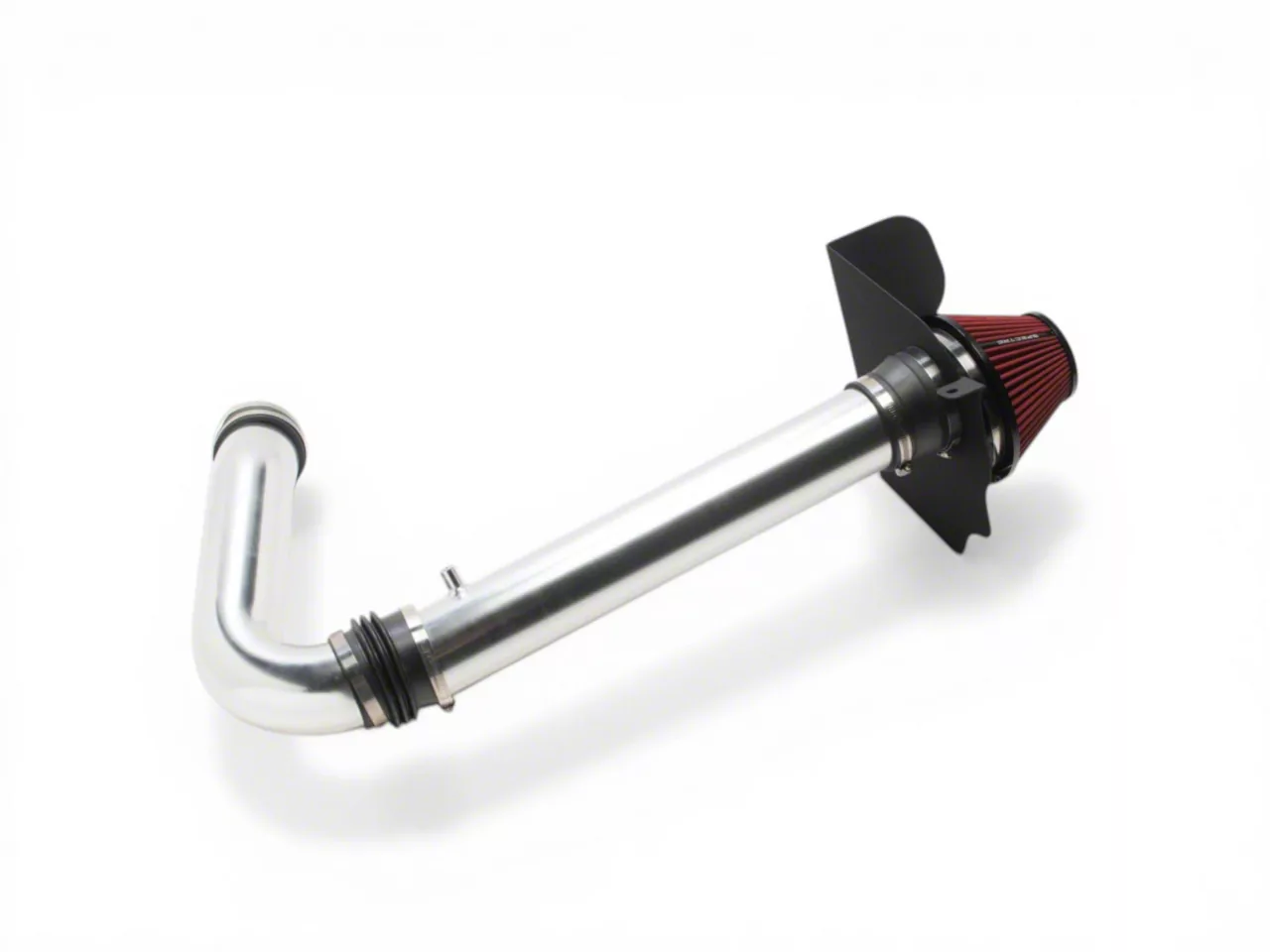 Spectre Performance Cold Air Intake with Red Filter; Polished (11-21 3.6L Charger)