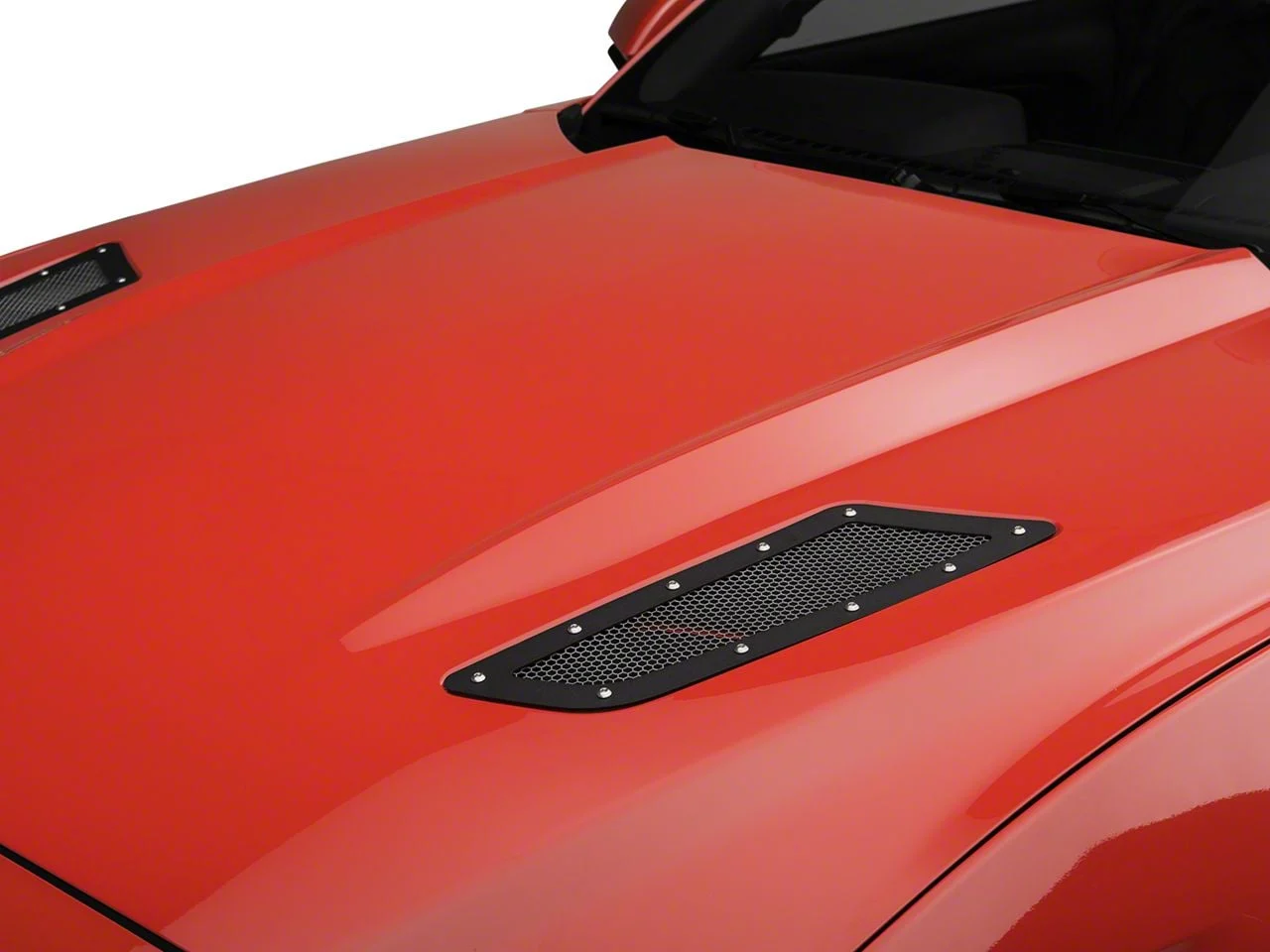 Speed Mesh Hood Vents with Stainless Mesh (15-17 Mustang GT)