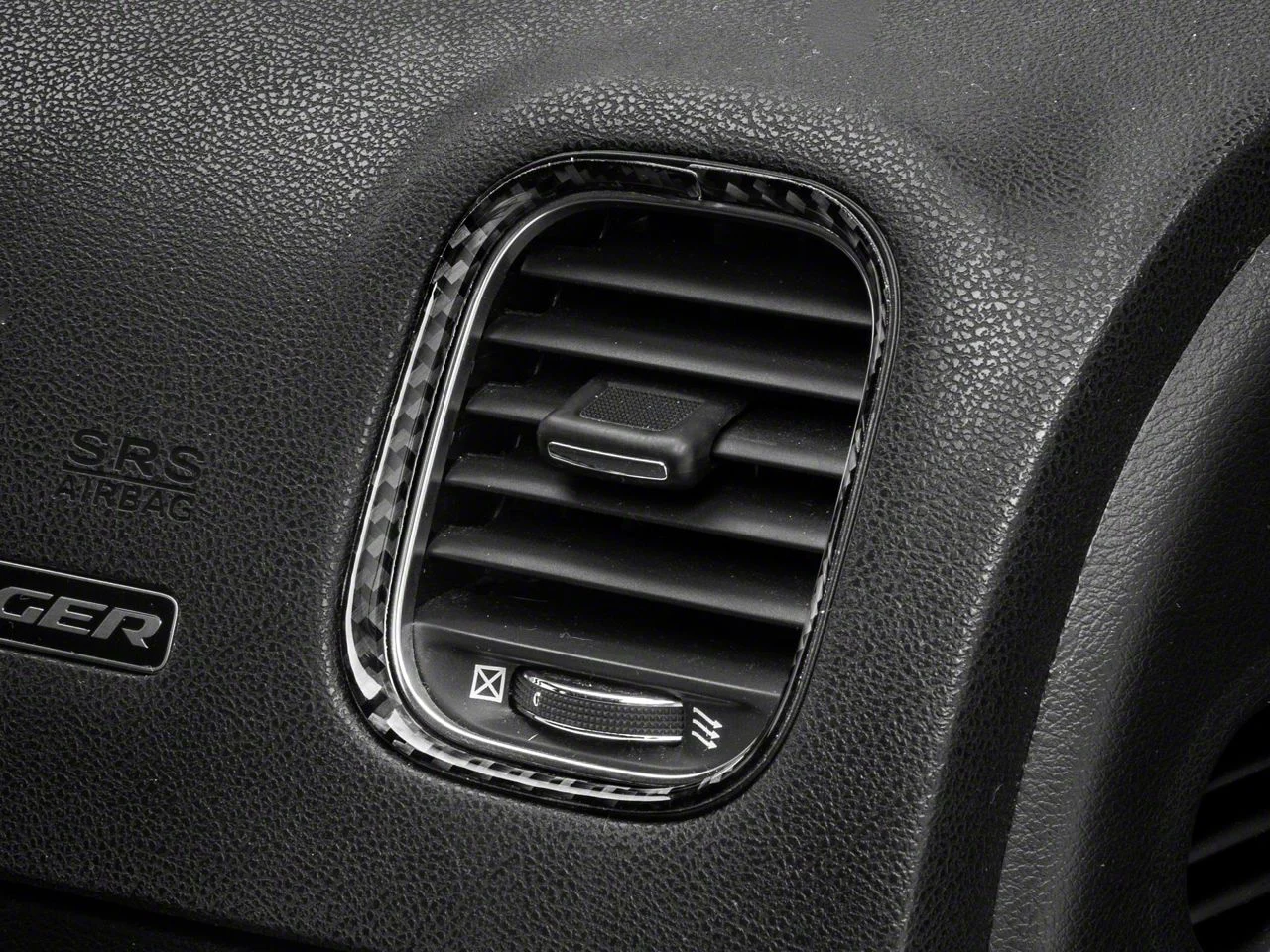 SpeedForm Air Vent Trim; Carbon Fiber (15-23 Charger)