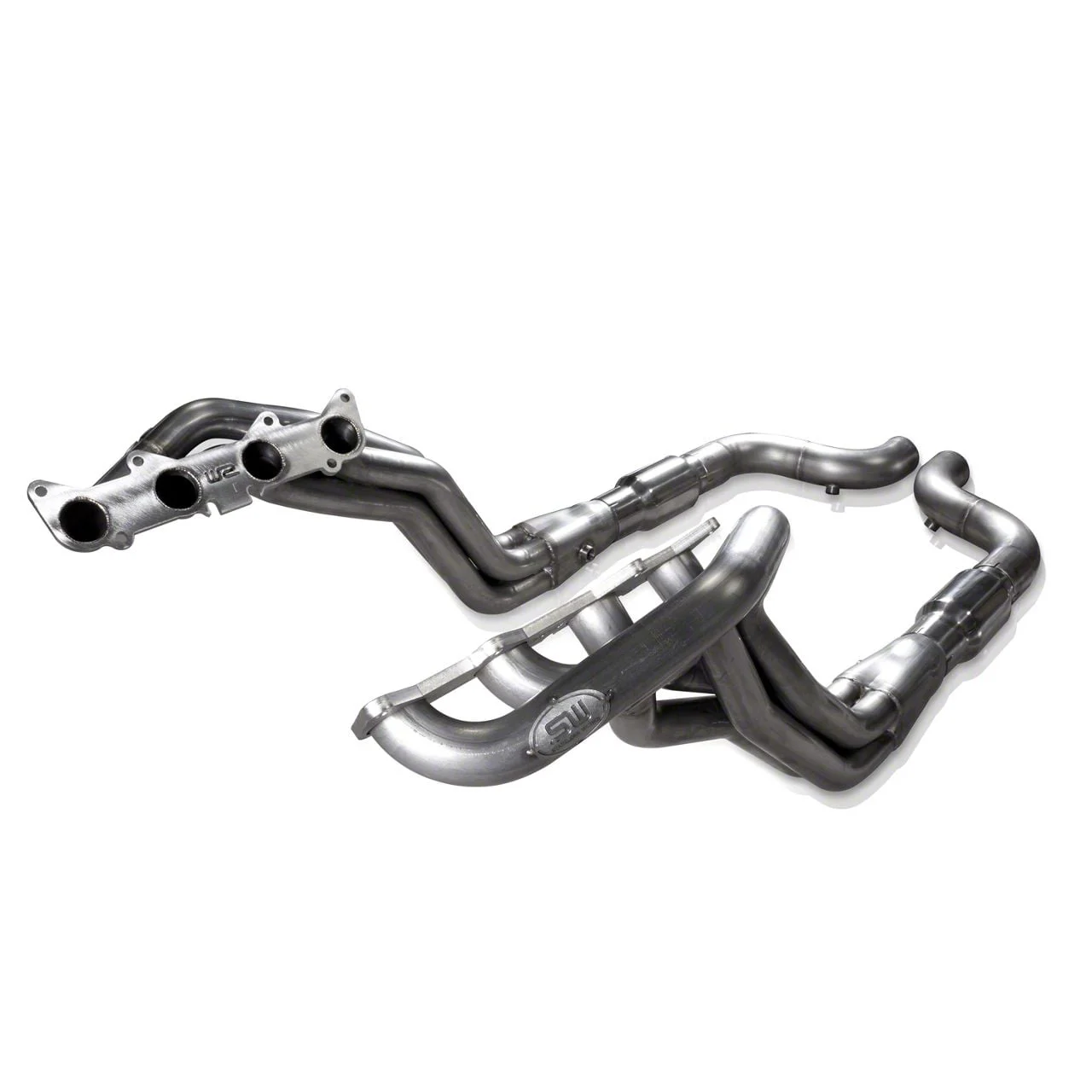 Stainless Works 2-Inch Long Tube Headers; Catted; Performance Connect (15-26 Mustang GT, Dark Horse w/ SW Cat-Back)