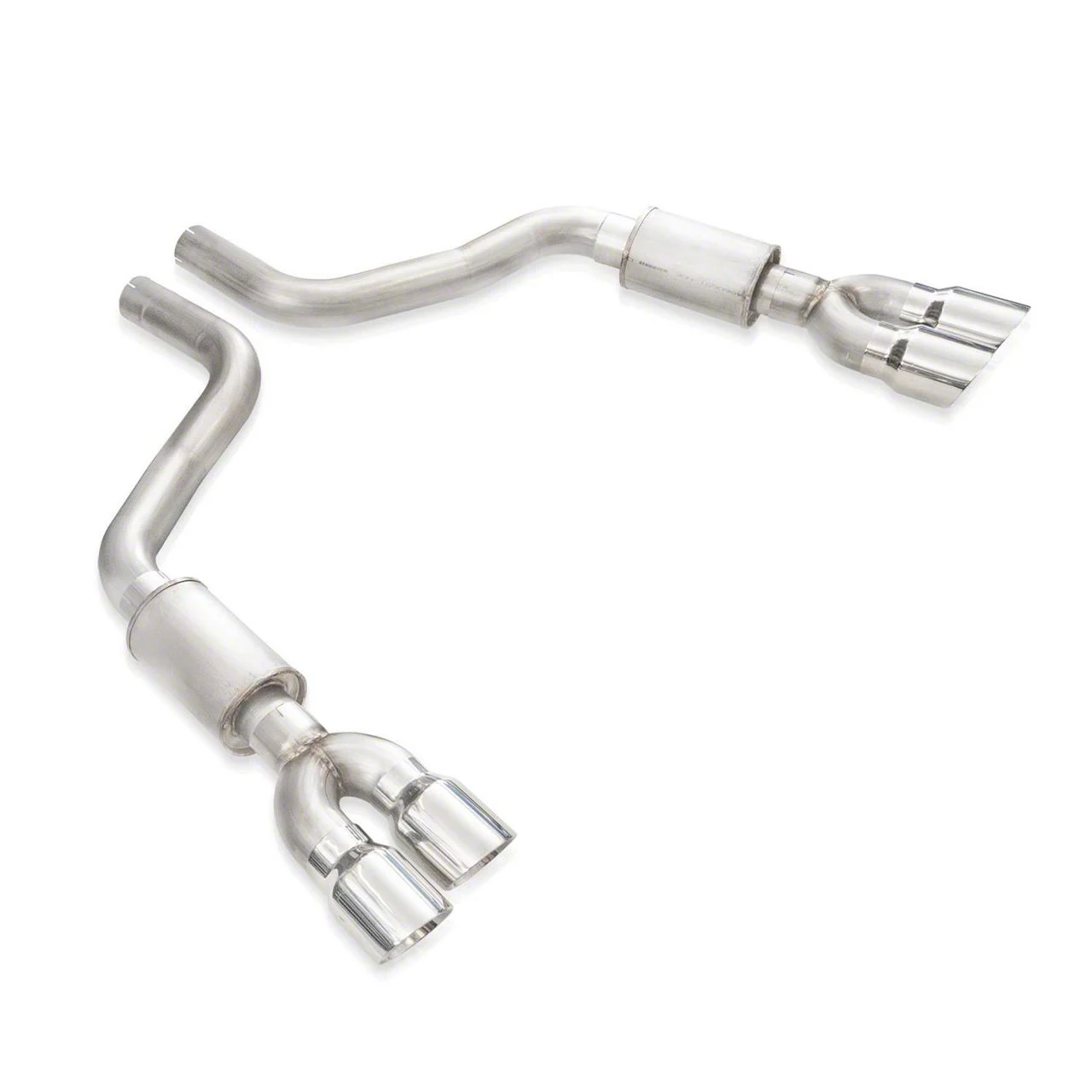 Stainless Works Legend Series Axle-Back Exhaust with Polished Tips (15-23 5.7L HEMI Challenger)