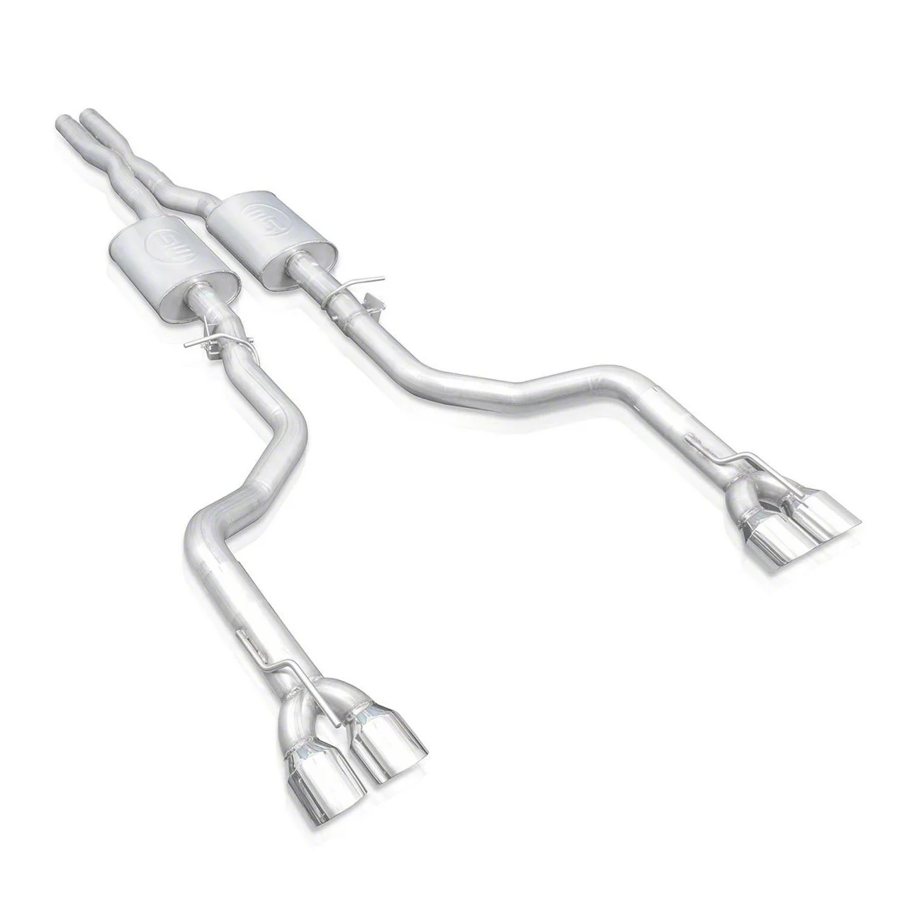 Stainless Works Legend Series Cat-Back Exhaust with Polished Tips (15-23 5.7L HEMI Challenger)