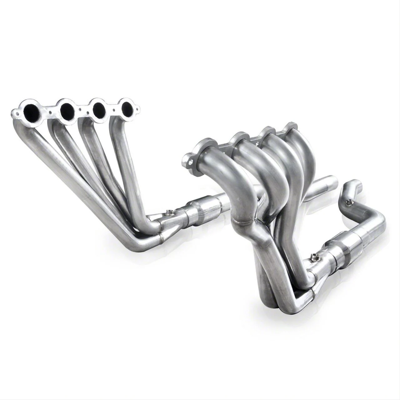 Stainless Works 2-Inch Catted Long Tube Headers; Factory Connect (10-15 6.2L Camaro)