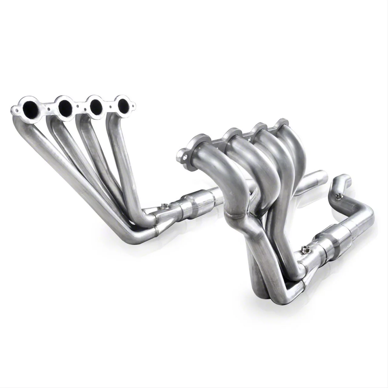 Stainless Works 2-Inch Catted Long Tube Headers; Performance Connect (10-15 6.2L Camaro)