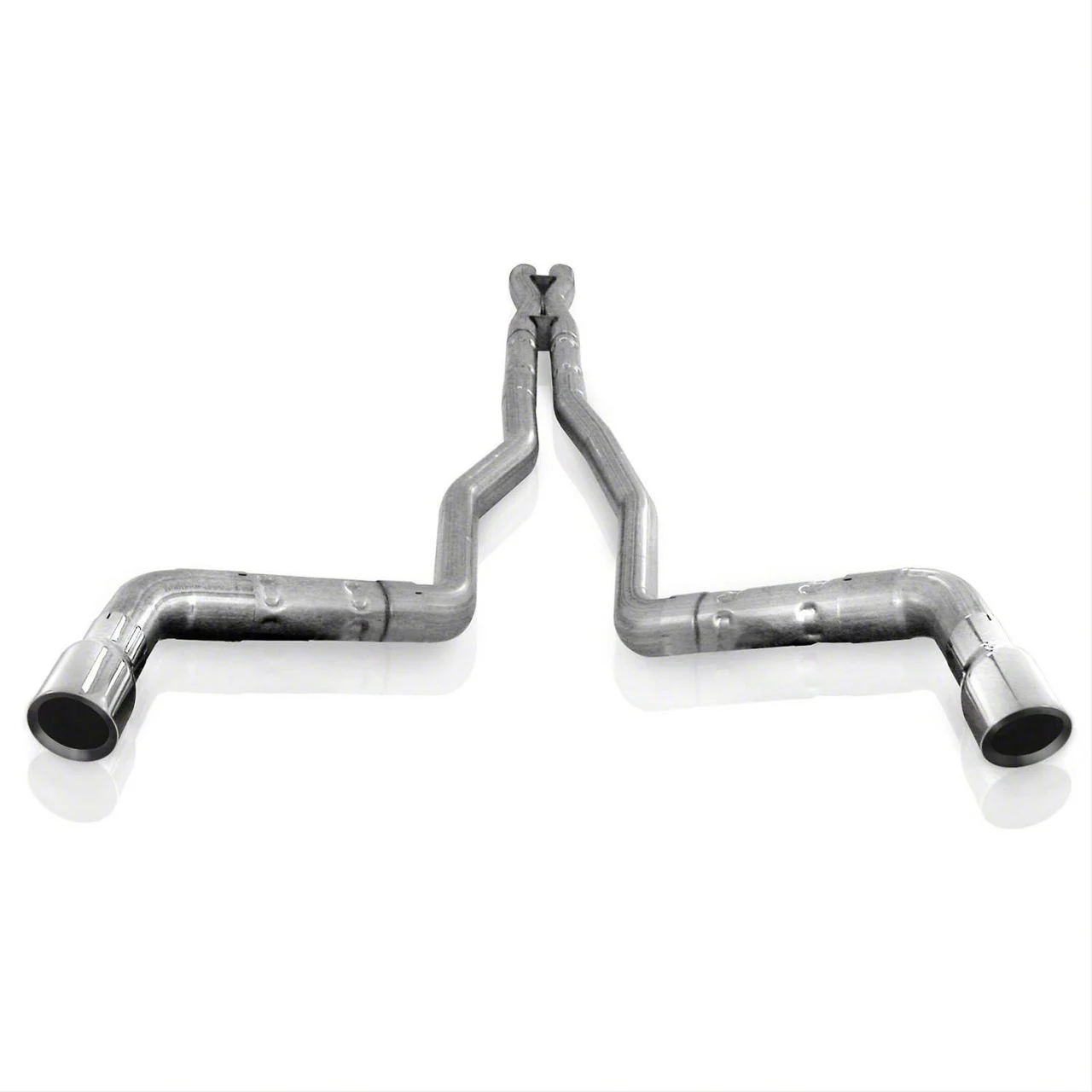 Stainless Works Chambered Round Cat-Back Exhaust with Polished Tips; Performance Connect (10-15 Camaro SS w/ Long Tube Headers)