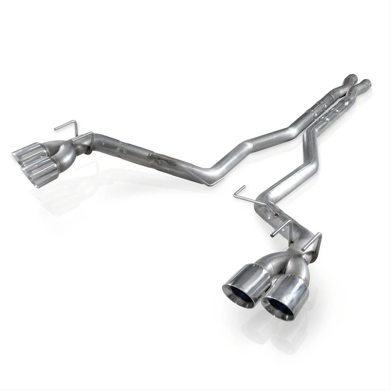Stainless Works Chambered Round Cat-Back Exhaust with Polished Tips; Performance Connect (12-15 Camaro ZL1 w/ Long Tube Headers)