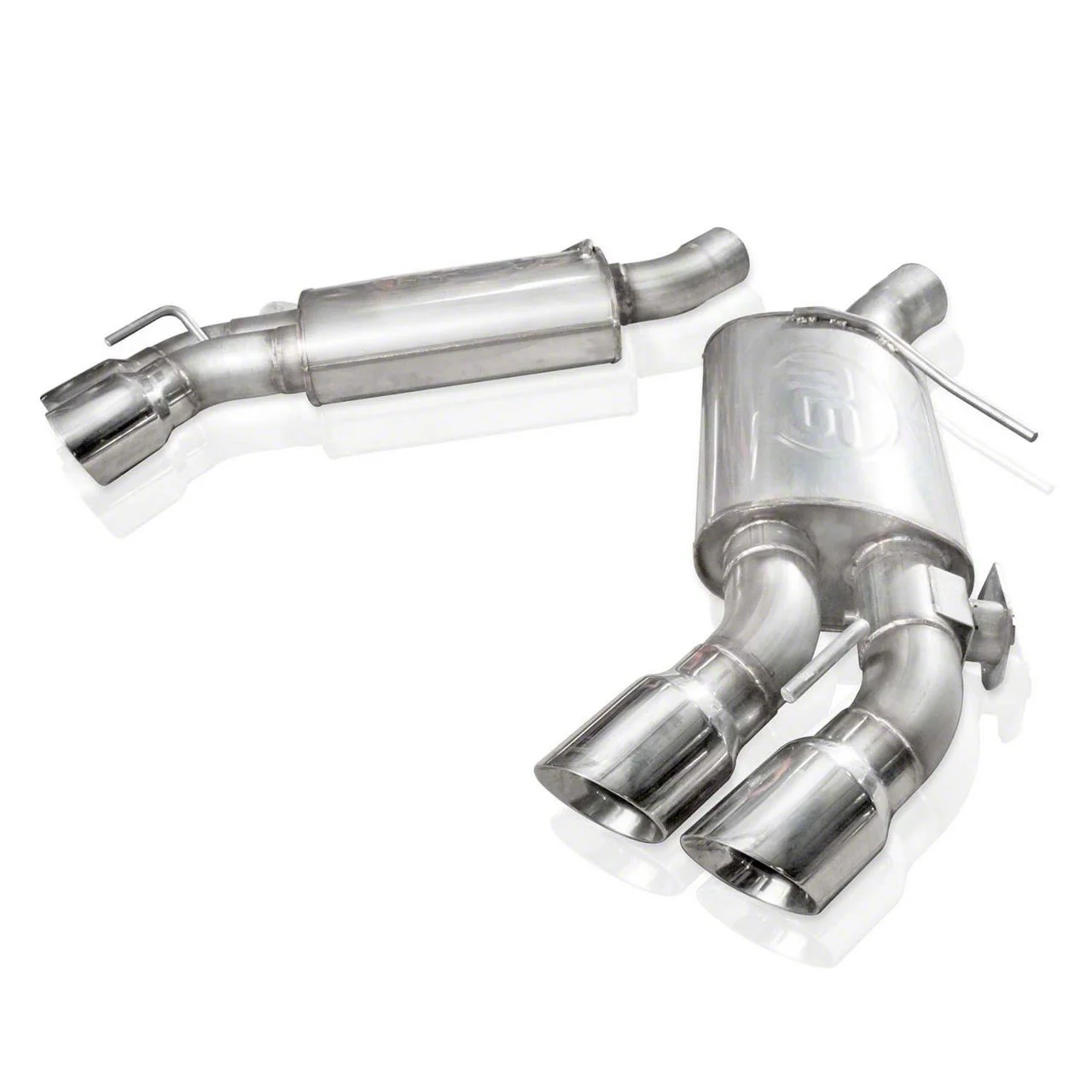Stainless Works Legend Series Axle-Back Exhaust with Polished Tips (16-24 Camaro SS w/ NPP Dual Mode Exhaust)