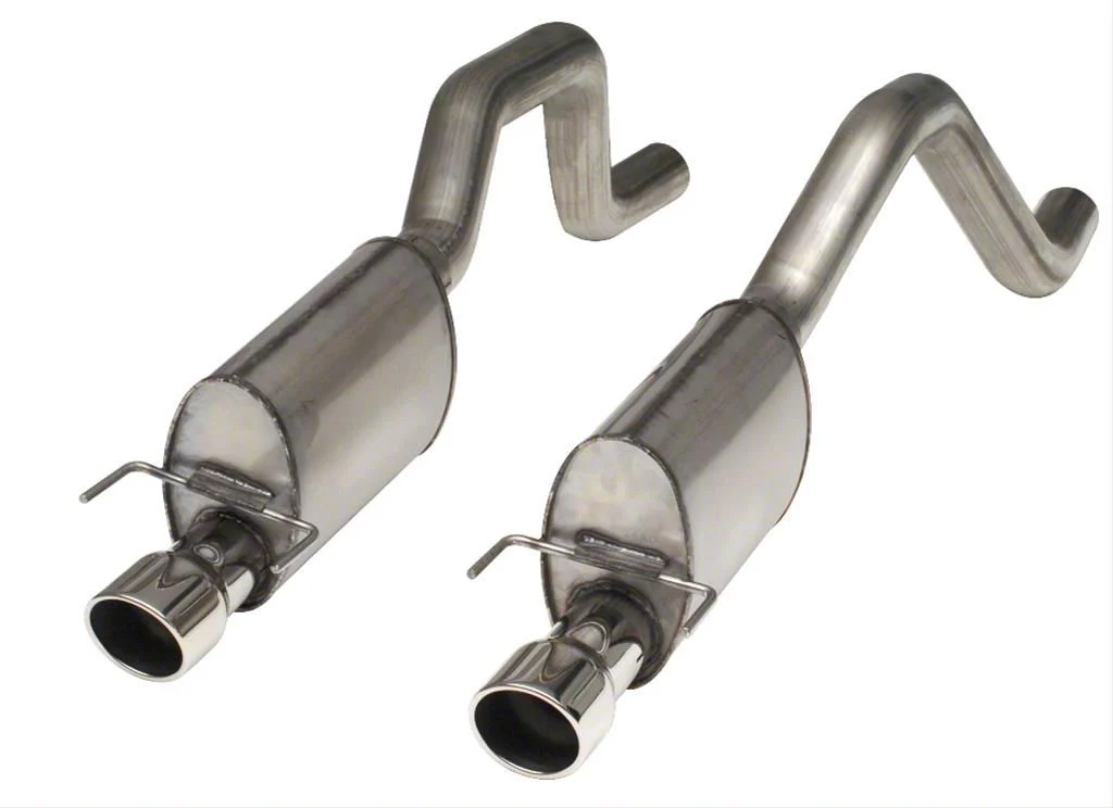 Stainless Works Turbo Chambered Cat-Back Exhaust with Polished Tips; Factory Connect (05-13 7.0L Corvette C6)