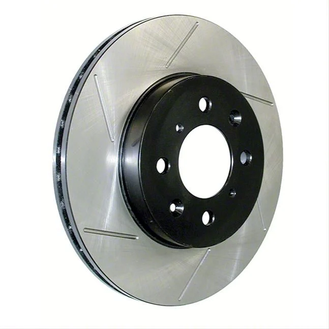 StopTech Cryo Sport Slotted Rotor; Rear Passenger Side (06-13 Corvette C6 427, Grand Sport, Z06 w/o Z07 Brake Package)