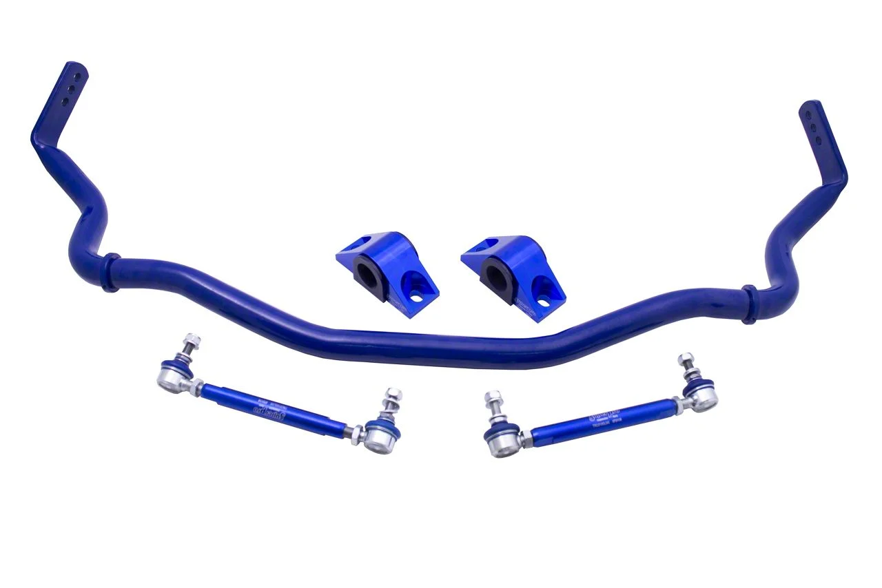 SuperPro Suspension Adjustable Front Sway Bar with End Links; 35mm (15-24 Mustang)