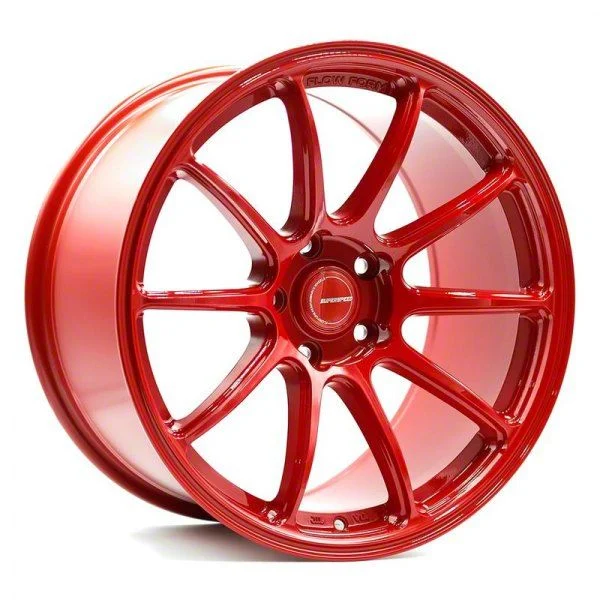 Superspeed Wheels RF03RR Hyper Red Wheel; 18x8.5; 45mm Offset (10-14 Mustang)
