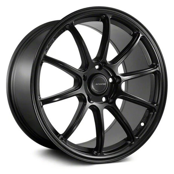Superspeed Wheels RF03RR Matte Black Wheel; 18x9.5; 35mm Offset (16-24 Camaro LS, LT, LT1)