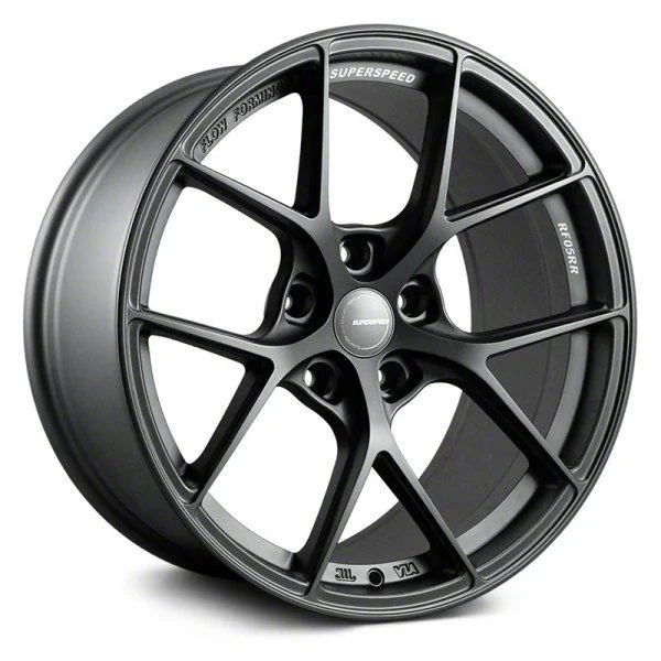 Superspeed Wheels RF05RR Matte Gunmetal Wheel; 18x9.5; 38mm Offset (16-24 Camaro LS, LT, LT1)