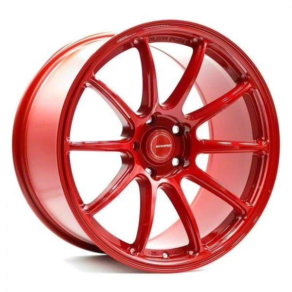 Superspeed Wheels RF03RR Hyper Red Wheel; 18x8.5; 45mm Offset (15-23 Mustang GT, EcoBoost, V6)