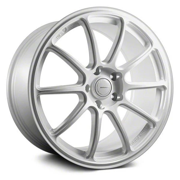 Superspeed Wheels RF03RR Speed White Wheel; 18x8.5; 45mm Offset (15-23 Mustang GT, EcoBoost, V6)
