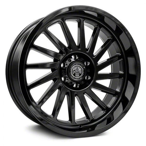 Thret Offroad Omega Gloss Black 6-Lug Wheel; 20x10; -21mm Offset (07-14 Yukon)