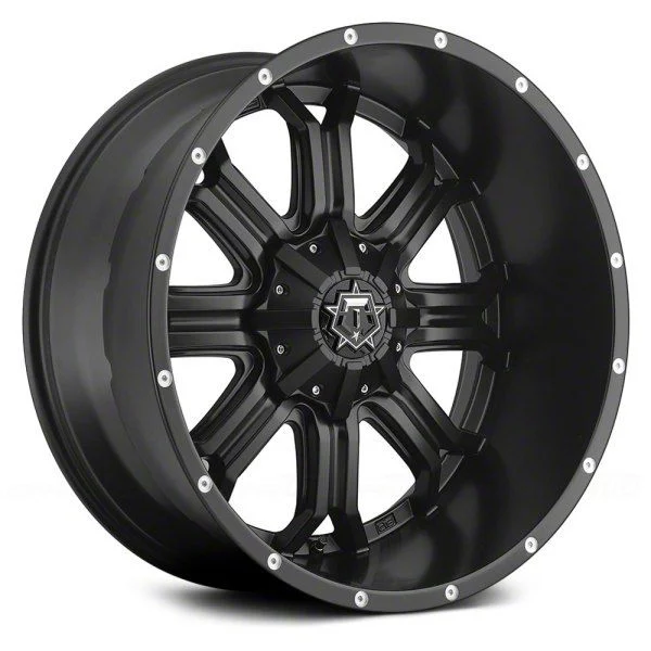 TIS 535B Satin Black 6-Lug Wheel; 18x9; 18mm Offset (07-14 Tahoe)