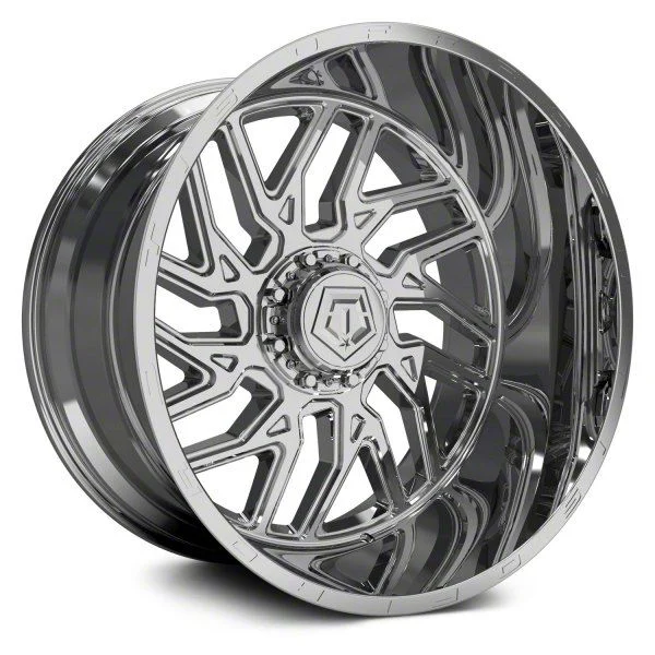 TIS 544C Chrome 6-Lug Wheel; 22x14; -76mm Offset (07-14 Tahoe)