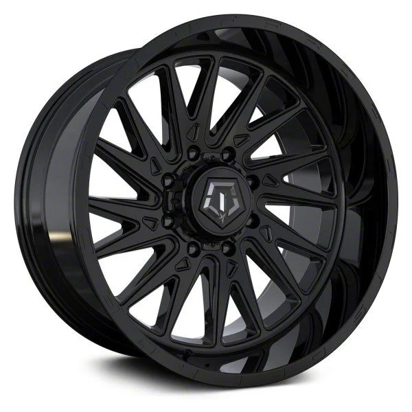 TIS 547B Gloss Black 6-Lug Wheel; 22x10; 10mm Offset (07-14 Tahoe)