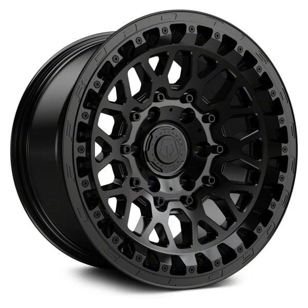 TIS 555SB Satin Black 6-Lug Wheel; 18x9; 20mm Offset (07-14 Tahoe)