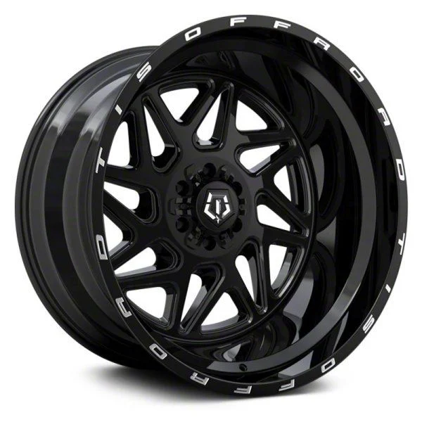 TIS 552B Gloss Black 6-Lug Wheel; 17x9; -12mm Offset (07-14 Tahoe)