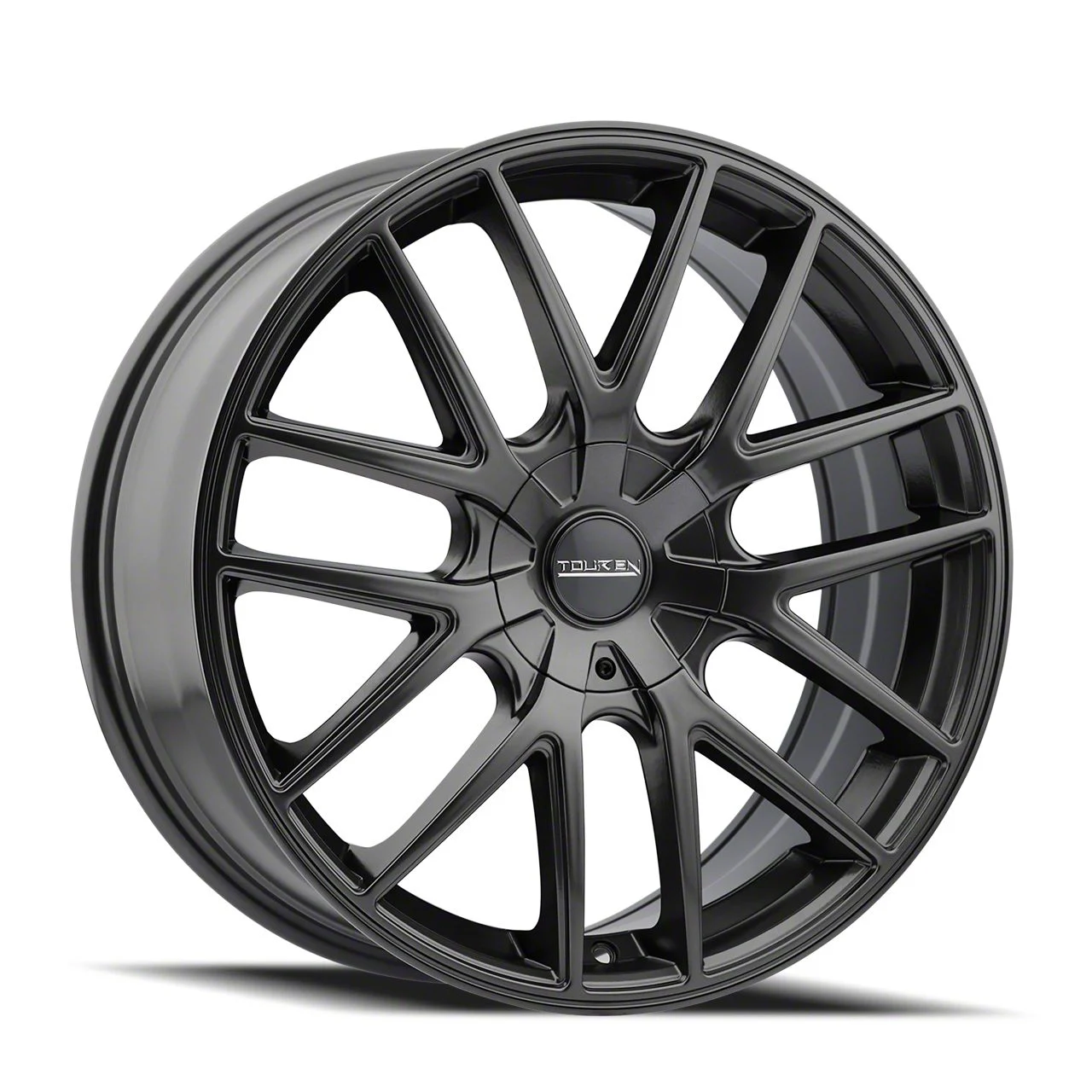 Touren TR60 Matte Gunmetal Wheel; 18x8; 40mm Offset (15-23 Mustang EcoBoost w/o Performance Pack, V6)