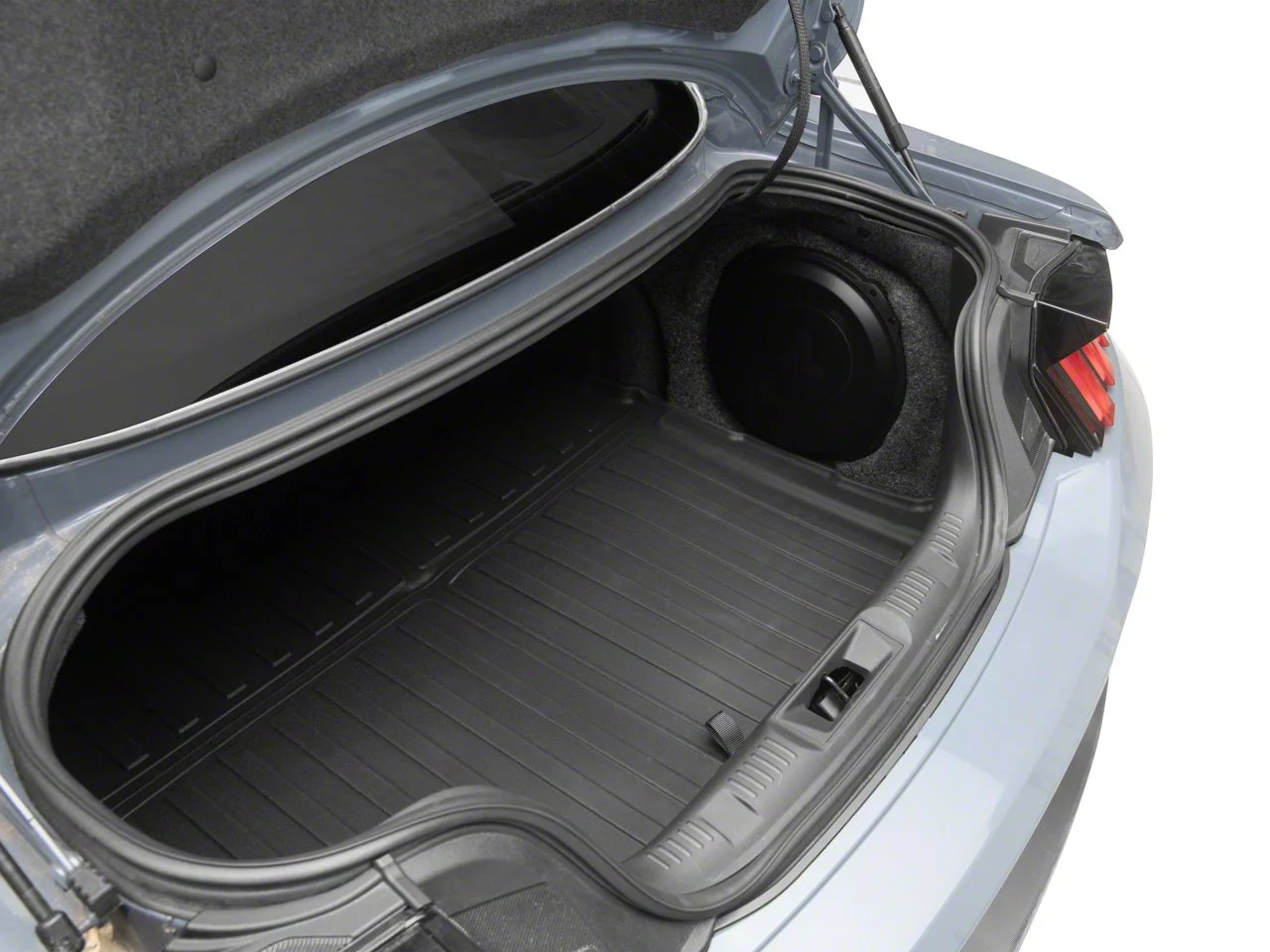 TruShield TPE Trunk Liner; Black (24-26 Mustang w/ Subwoofer)