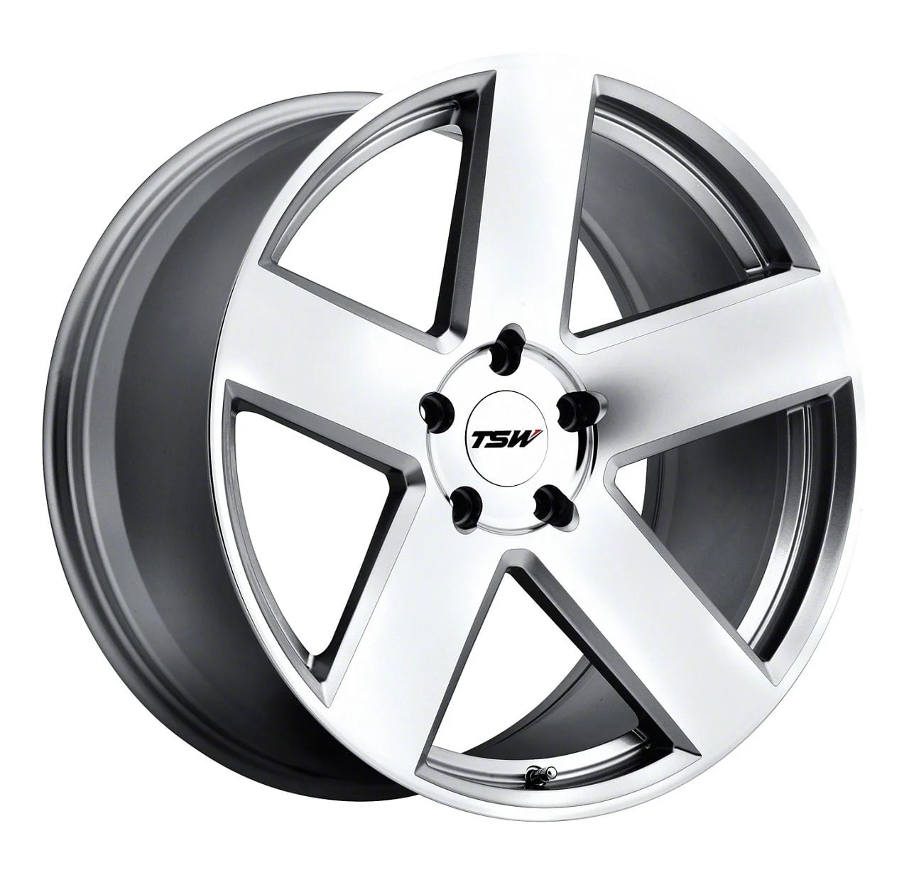 TSW Bristol Silver Wheel; 20x8.5; 20mm Offset (05-09 Mustang)