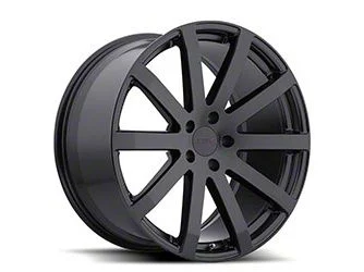 TSW Brooklands Matte Black Wheel; 19x8; 40mm Offset (15-23 Mustang GT, EcoBoost, V6)