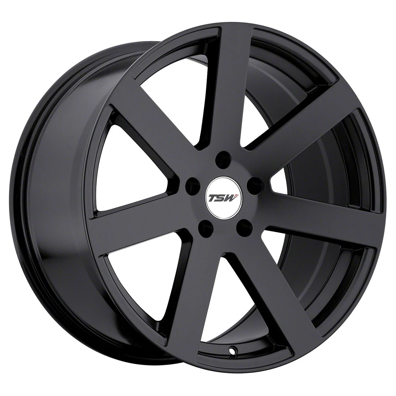 TSW Bardo Matte Black Wheel; Rear Only; 20x10; 40mm Offset (10-14 Mustang)