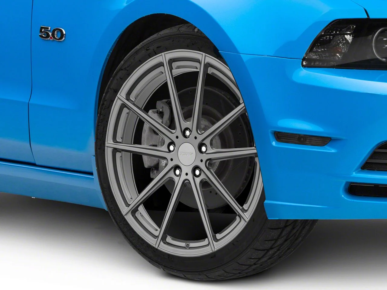 TSW Bathurst Gloss Gunmetal Wheel; 20x8.5; 40mm Offset (10-14 Mustang GT w/o Performance Pack, V6)