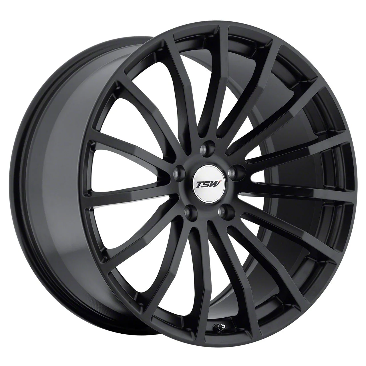 TSW Mallory Matte Black Wheel; Rear Only; 20x10; 40mm Offset (10-14 Mustang)
