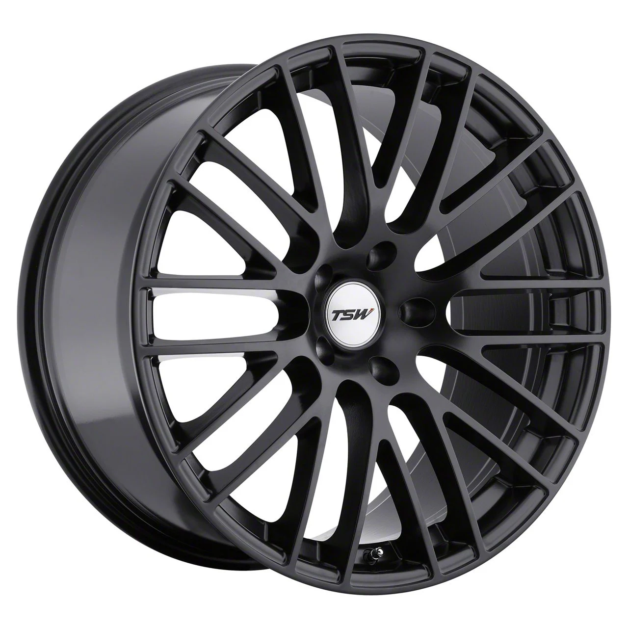 TSW Max Matte Black Wheel; Rear Only; 19x9.5; 40mm Offset (10-14 Mustang)