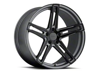 TSW Mechanica Matte Gunmetal Wheel; 20x8.5; 40mm Offset (10-14 Mustang GT w/o Performance Pack, V6)